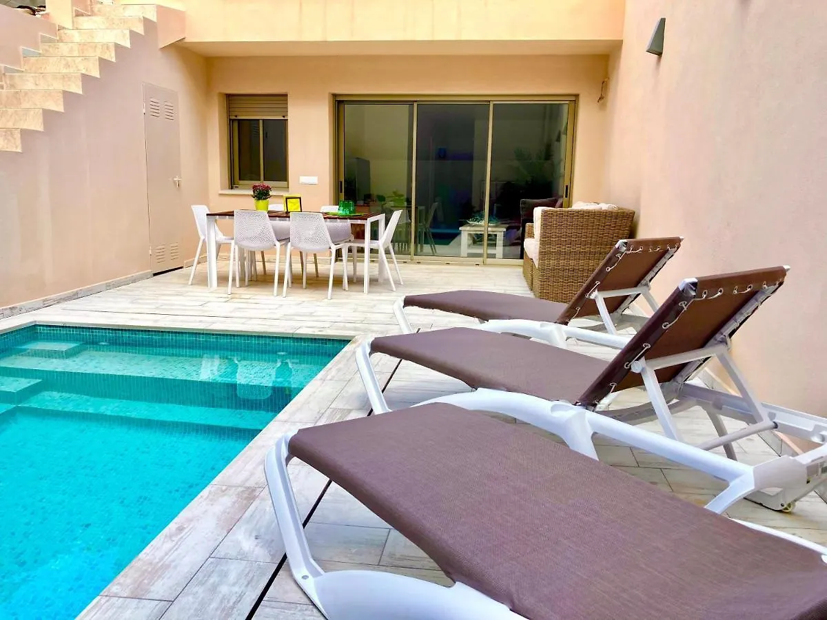 Сasa de vacaciones Casa Mediterránea con piscina privada en Palamós España